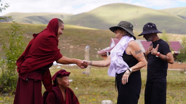 High altitude Tibetan pass