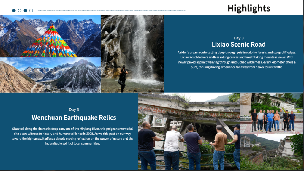 Lixiao Scenic Road and Wenchuan Relics